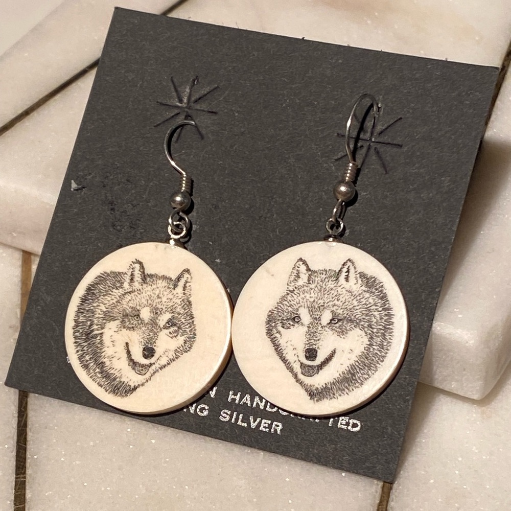 Hand crafted earrings